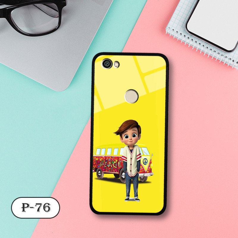 Ốp kính in hình cute Xiaomi Redmi NOTE 5A PRIME