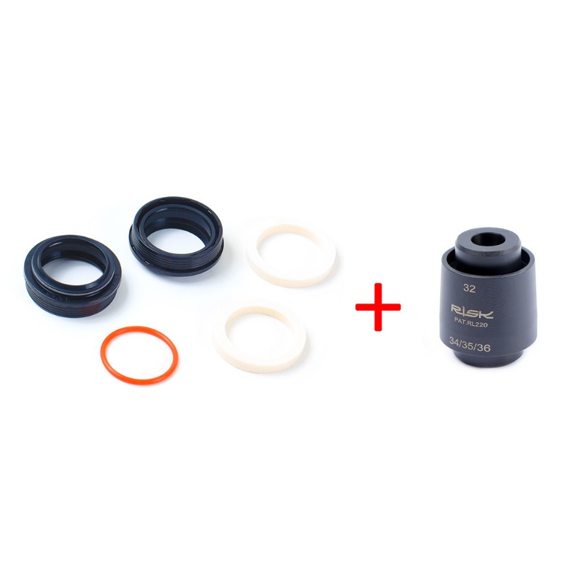 Vòng Niêm Phong Chống Bụi 32Mm Dành Cho Phuộc Trước Xe Đạp Leo Núi