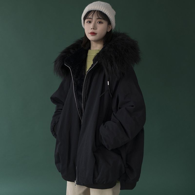 Áo khoác giữ ấm mùa đông thời trang Hàn Quốc trẻ trung cho nữ | BigBuy360 - bigbuy360.vn