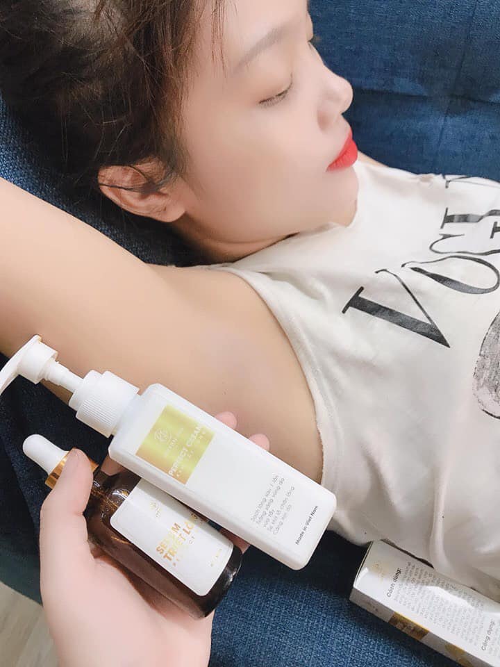 Kem Tẩy Lông Huyền Phi [ Mua 1 Tặng 1 Serum] triệt lông tận gốc, lông nách, lông bikini, ria mép, râu,triệt mùi hôi nách