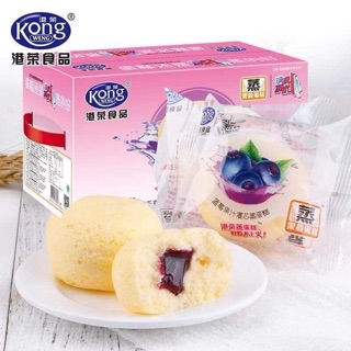 Bánh Bông Lan Nhân Việt Quất Nội Địa / Bánh Mix Đài Loan / Ăn Vặt