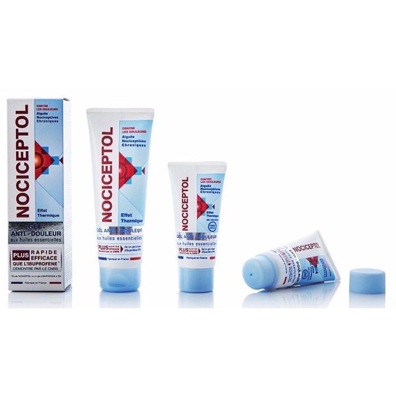 Kem bôi dạng gel Nociceptol Hỗ trợ giảm đau và các vấn đề liên quan xương khớp 120ml và 60ml