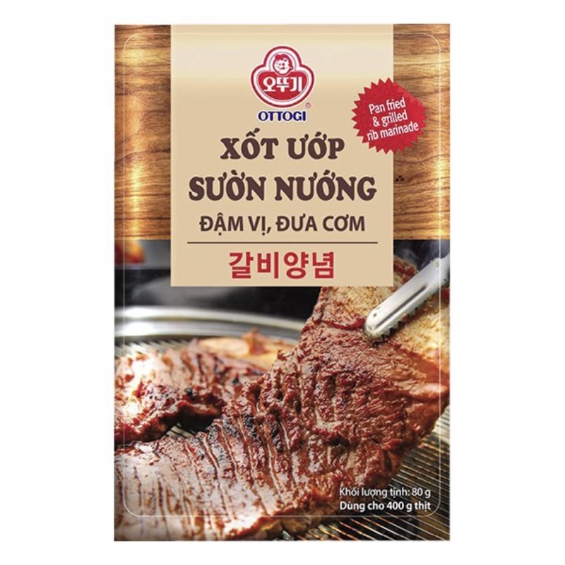 Xốt Ướp Sườn Nướng OTTOGI 80gr | Giao Siêu Tốc HCM