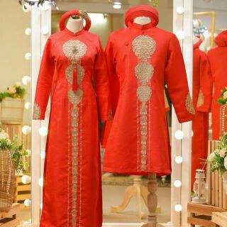 Áo dài cặp dâu rể siểu rẻ