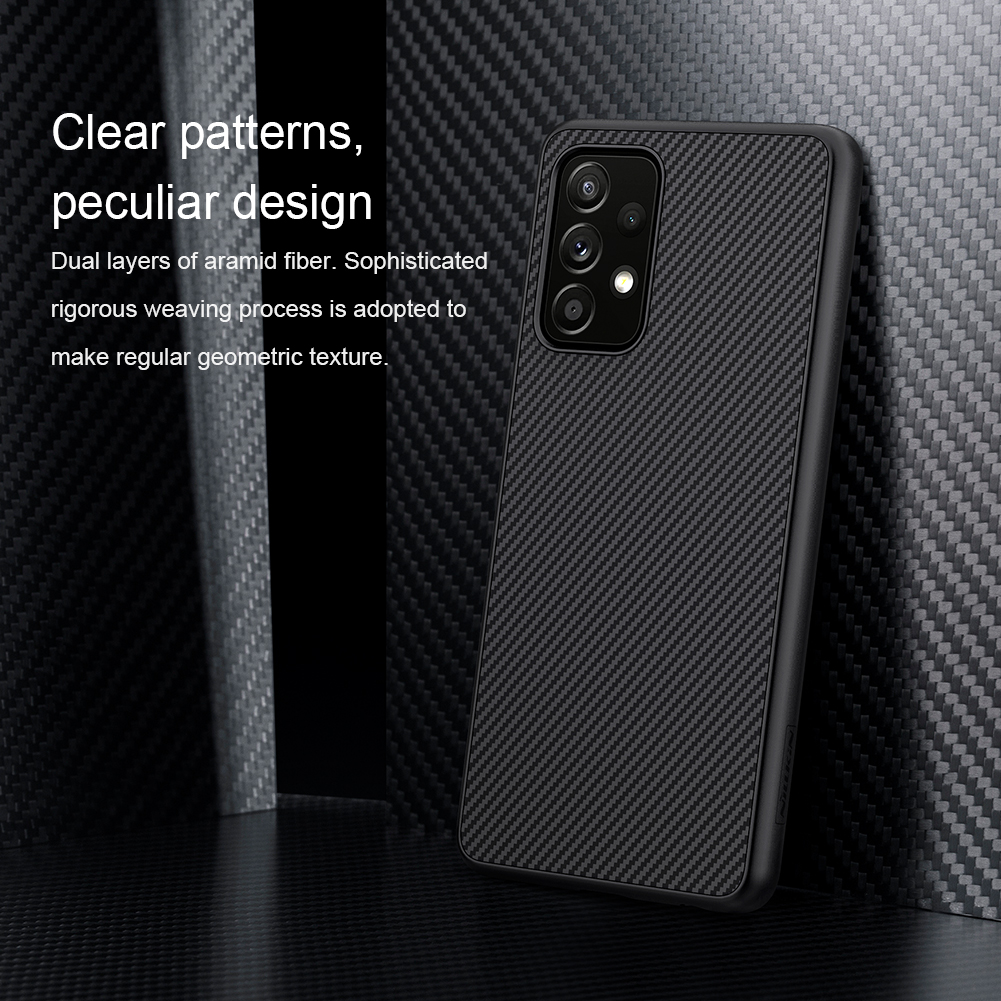Ốp điện thoại Nillkin sợi tổng hợp mỏng chống dấu vân tay chống rơi cho Samsung Galaxy A52 / A52S