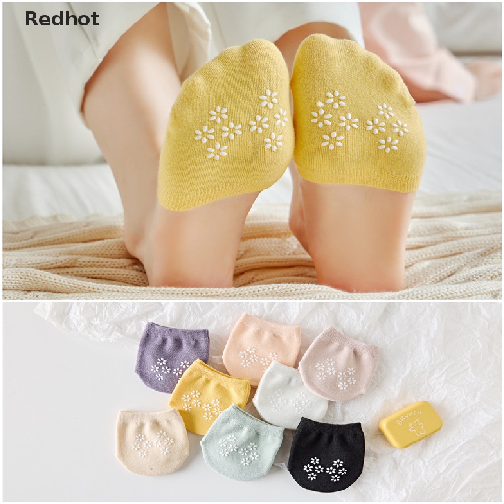 &lt; Redhot &gt; Vớ Cotton Vô Hình Thoải Mái Phong Cách Hàn Quốc Cho Nữ