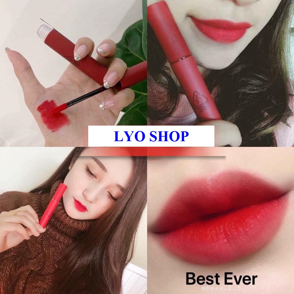 Son Kem Lì 3CE Best ever - đỏ lạnh | BigBuy360 - bigbuy360.vn