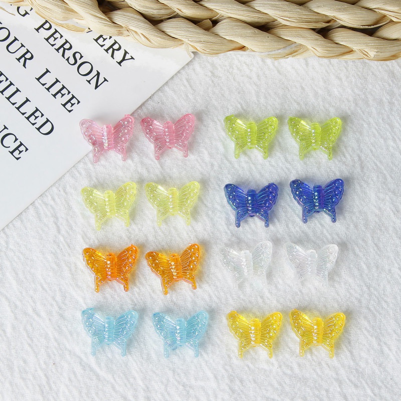 Set 10 Phụ Kiện Làm Trang Sức Hình Bướm Xinh Xắn