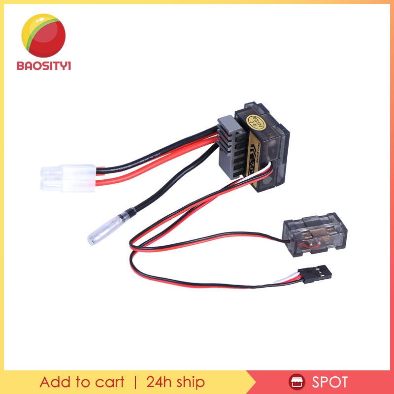Bộ Điều Khiển Tốc Độ Động Cơ Chổi Than 320A ESC Cho Xe Hơi / Tàu Thuyền Điều Khiển Từ Xa 1 / 8 1 / 1