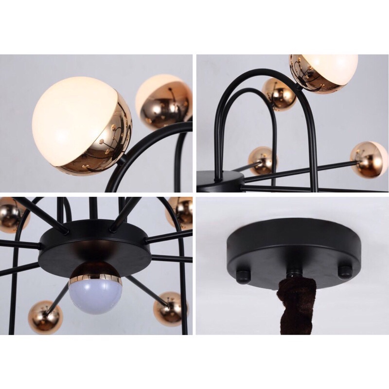 Đèn Thả Đèn chùm 21 Bóng Hiện Đại - 3 chế độ ánh sáng