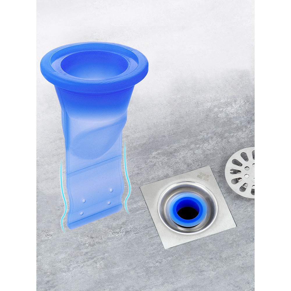 Dụng cụ ngăn mùi thoát sàn, chống mùi hôi, ngăn vi khuẩn, công trùng trào ngược bằng silicone cao cấp (PT2)