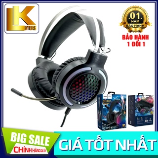 Tai Nghe Chụp Tai Gamming Hoco ESD03 - Led RGB Bắt Mắt, Cách Âm Không Gây Đau Tai - BẢO HÀNH CHÍNH HÃNG