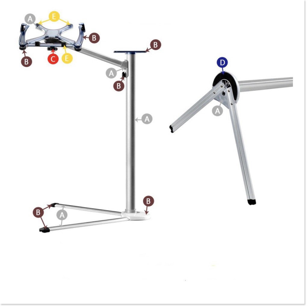 Bàn làm việc di động Ergonomics Table Mac - King's Garden