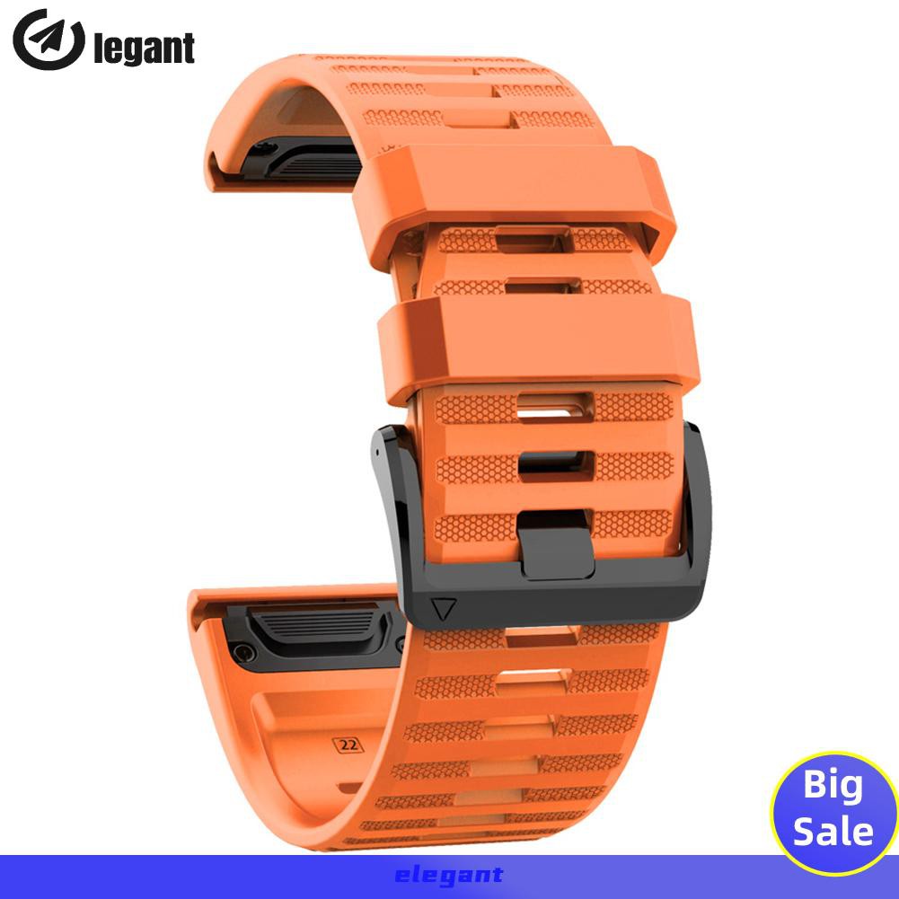 Dây Đeo Silicon Thay Thế Cho Đồng Hồ Thông Minh Garmin Fenix 6 5 Forerunner 935 Quatix 5 Instinct