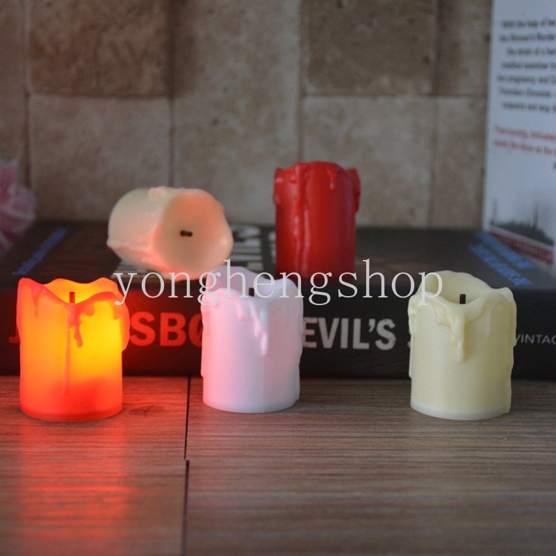 Đèn LED Hình Nến Không Khung Trang Trí Nhà Cửa Dịp Năm Mới