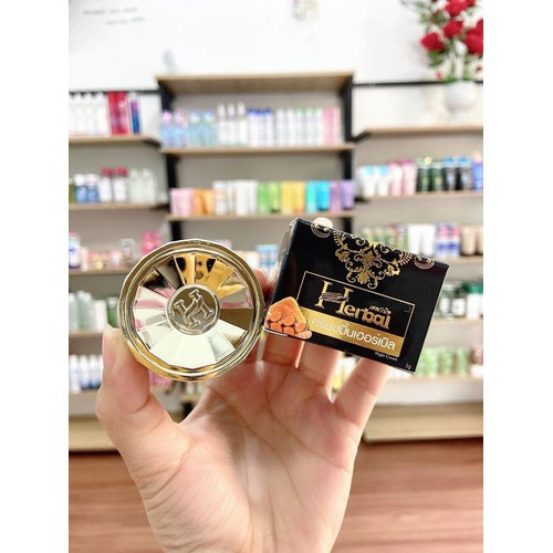 01 Hủ Kem NGHỆ ĐEN Herbal Thái Lan