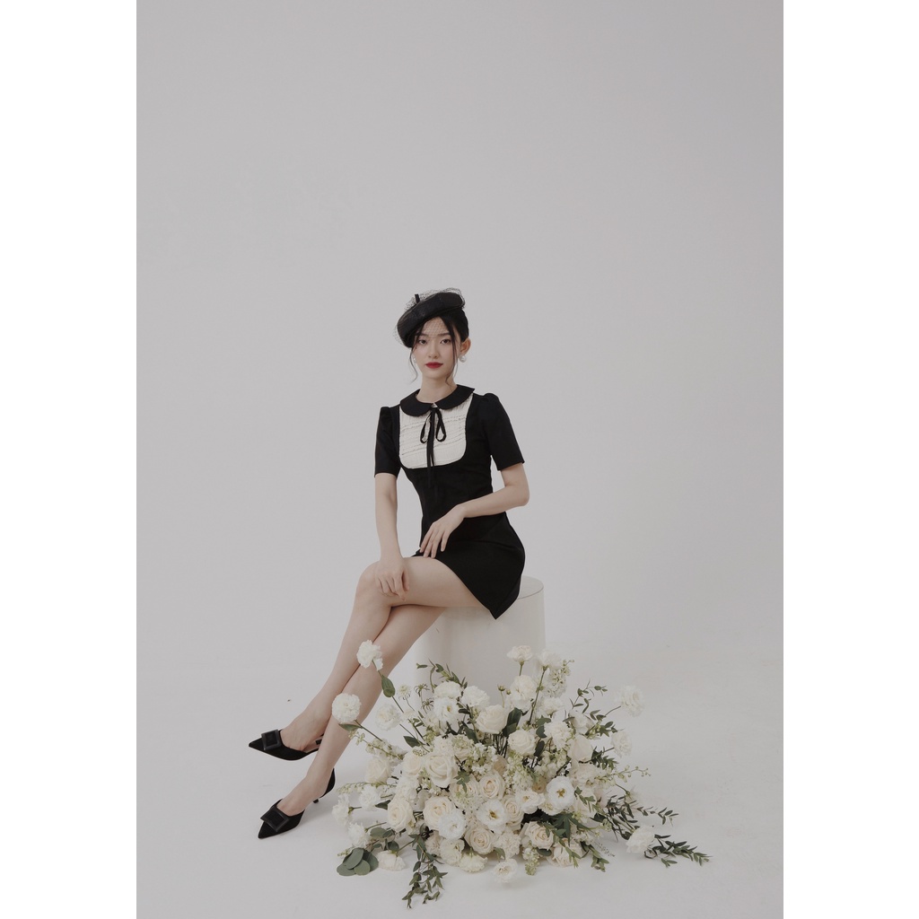 Váy cổ nơ Laven Dress by Joie des Roses dịu dàng thanh lịch | BigBuy360 - bigbuy360.vn