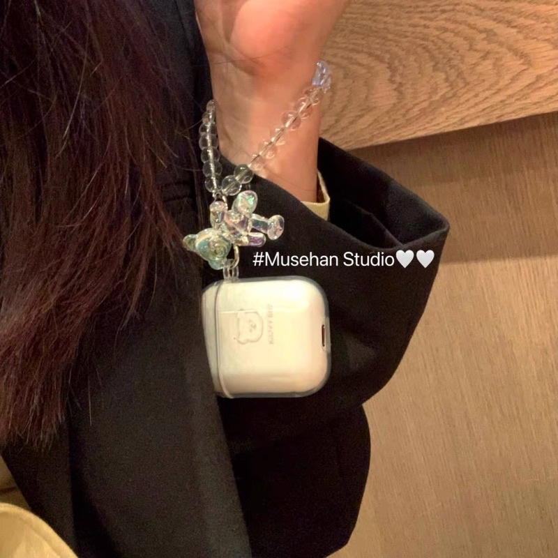 Vỏ case bảo vệ bao đựng tai nghe airpods 1 2 - Ốp airpods chống va đập, trong suốt in hình