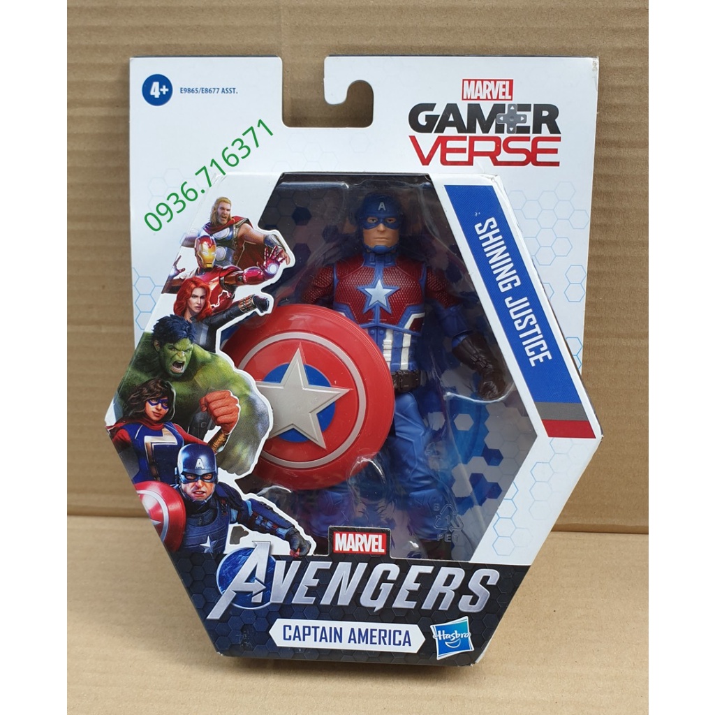 Mô hình nhân vật Marvel Avengers - Captian America