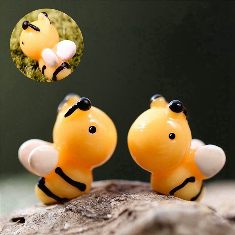 10 Mô hình chú ong mini trang trí sân vườn