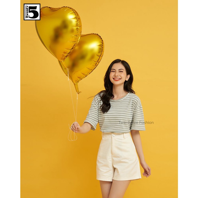 Quần short kaki nữ Twentyfive 3119