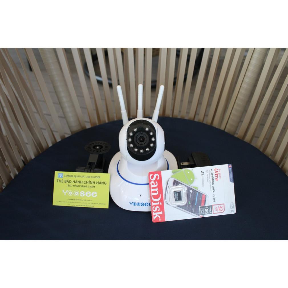 Camera IP Yoosee 3 Râu 1.0Mpx- Tích Hợp Chức Năng Phát Hiện Chuyển Động | BigBuy360 - bigbuy360.vn