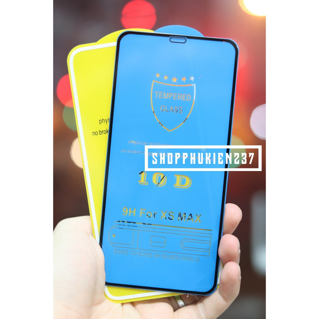 Kính Cường Lực Full Màn 9D Giá Rẻ Dành Cho Iphone 6 , 6s , 7 , 8 , 7 Plus , 8 Plus , Xr , Xs Max