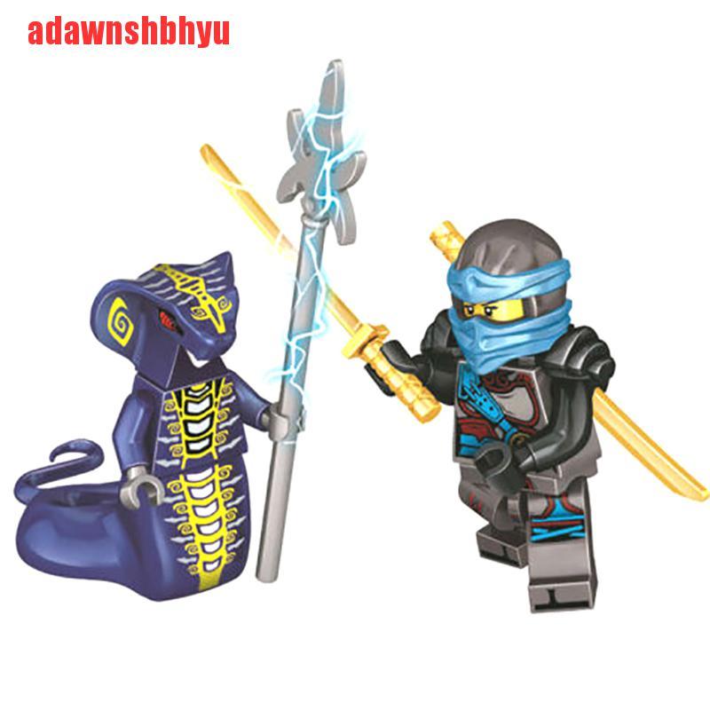 Set 24 mô hình đồ chơi các nhân vật trong game &quot;Ninjago&quot;