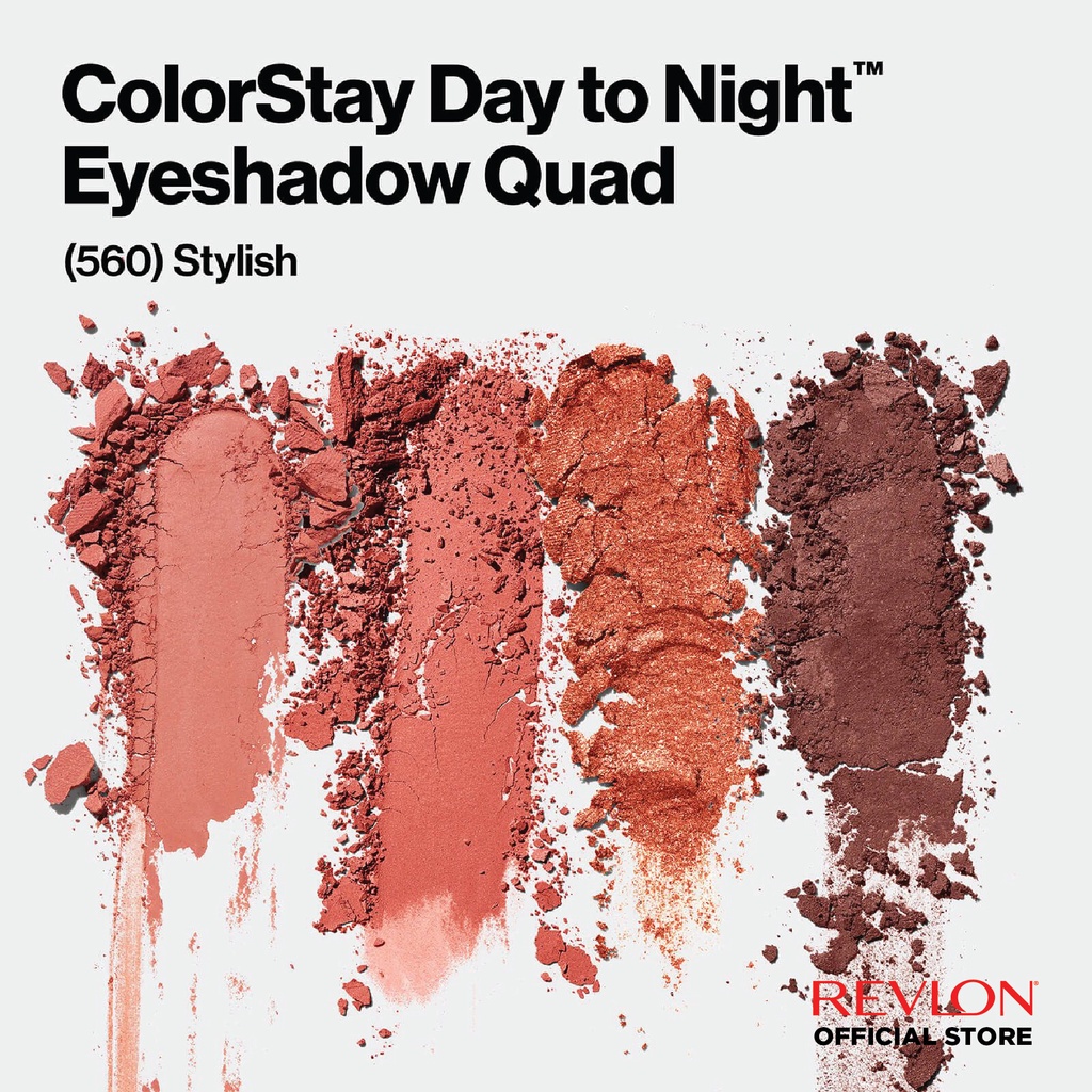 Phấn mắt lâu phai Revlon Colorstay Day to Night EyeShadow Quad 24h