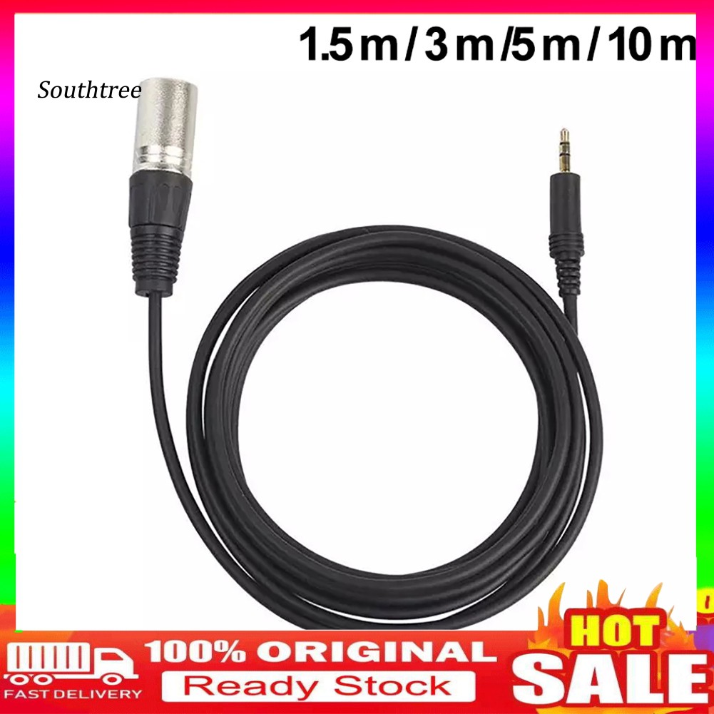 Cáp Chuyển Đổi Âm Thanh Từ Đầu Cắm 3.5mm Sang 3 Pin Xlr Chuyên Dụng