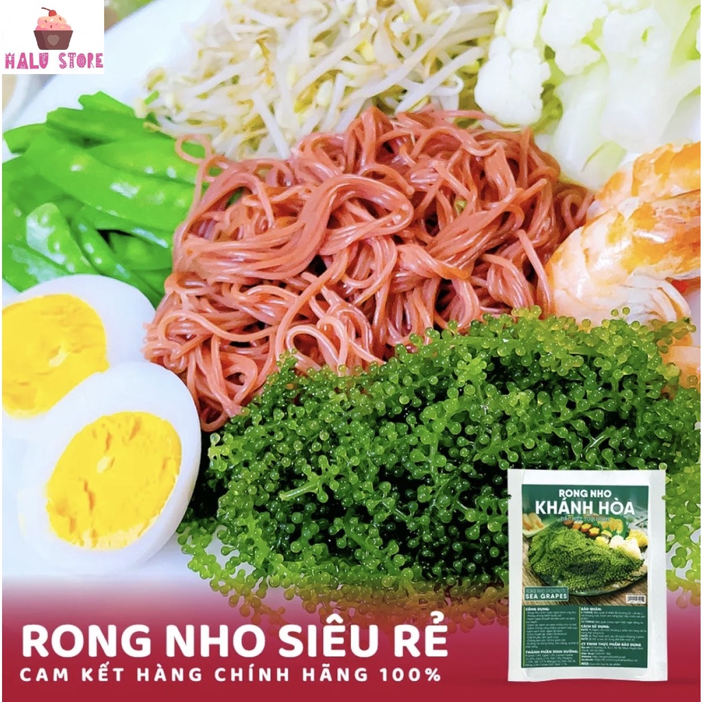 [SIÊU HOT] Rong Nho Tách Nước Khánh Hoà - Công Nghệ Tách Nước Tiêu Chuẩn Nhật Bản