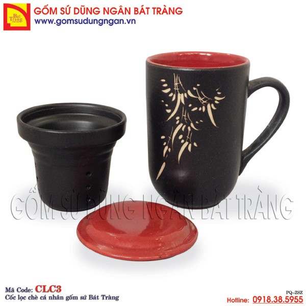 Cốc lọc chè gốm sứ Bát Tràng