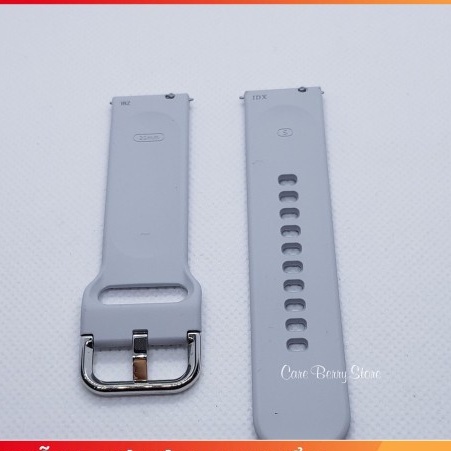 Dây đồng hồ cao su cho Active size 20 và 22 có chốt thông minh