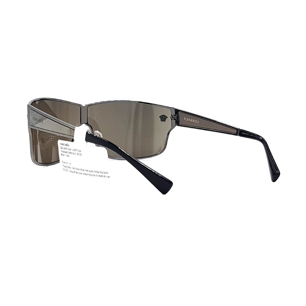 Kính mát nam nữ thời trang Versace VE2206 chính hãng, thiết kế dễ đeo bảo vệ mắt