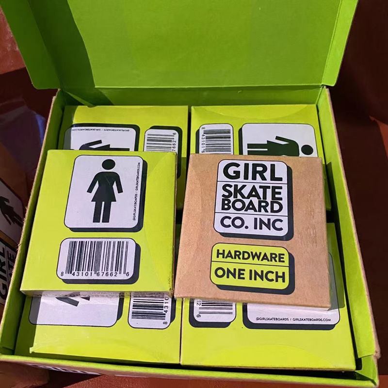 Bộ Đinh Ốc 8 Bu Lông + 8 Đinh Vít Cho Ván Trượt 7 / 8 ''