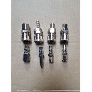 Đầu nối nhanh ống hơi-khớp nối nhanh đầu bi khí nén-khớp nối nhanh máy nén khí