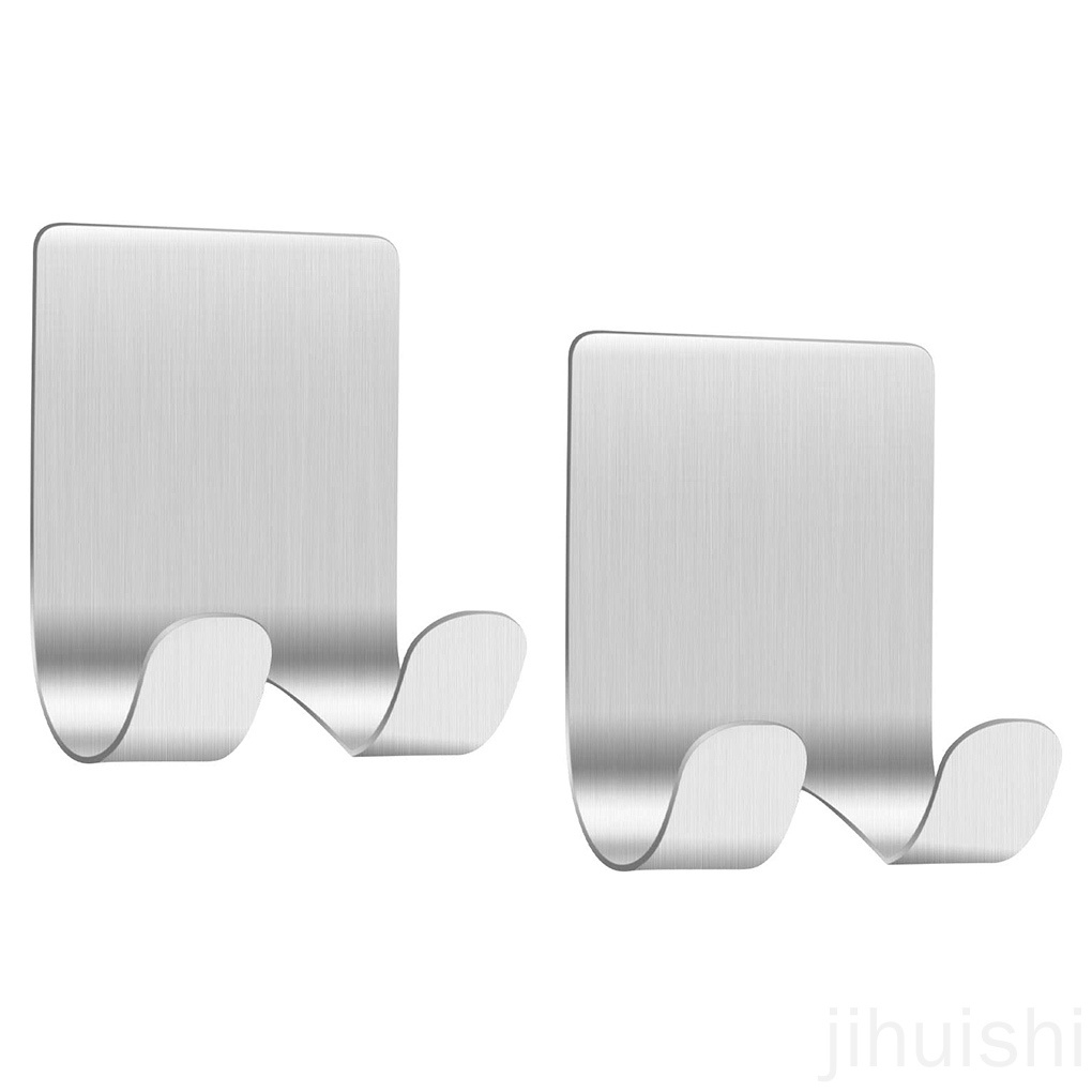 Bộ 2 Móc Treo Dao Cạo Râu Gắn Tường Bằng Thép Không Gỉ