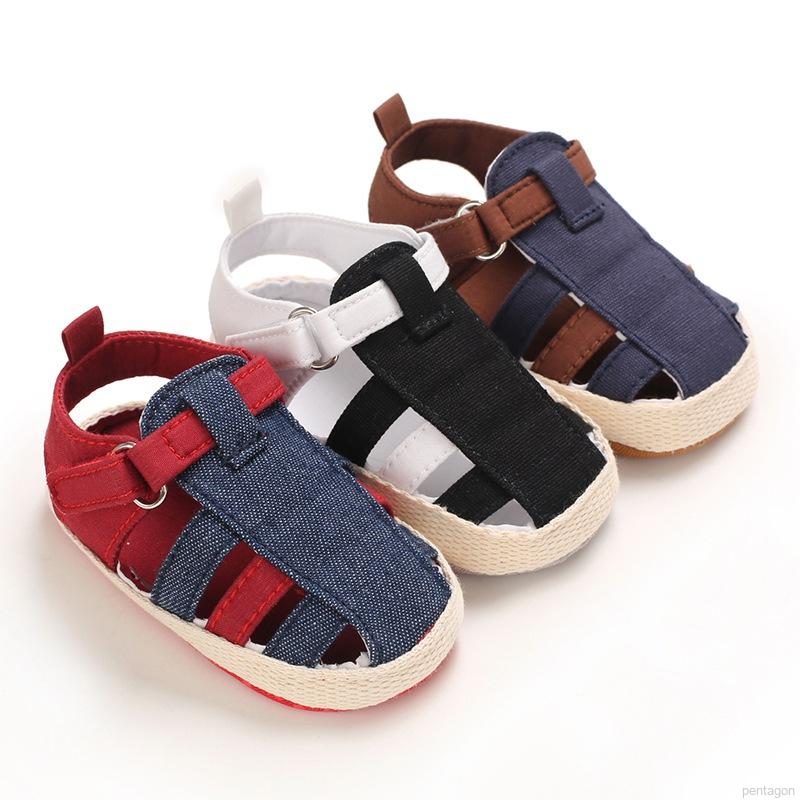 Xăng đan Vải Cotton Cho Bé Từ 0-1 Tuổi