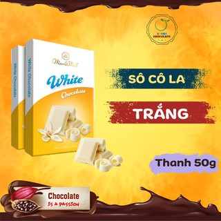 Socola thanh 50g trắng || Mark & Milk Chocolate