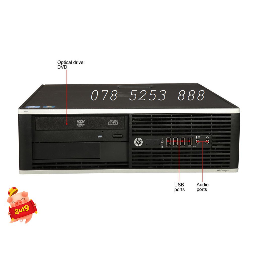 [THANH LÝ XẢ LỖ]  Case máy tính để bàn HP compaq 8200 Intel core i7 2600, ram 4gb, ổ cứng 500gb. Bảo hành 2 năm | BigBuy360 - bigbuy360.vn