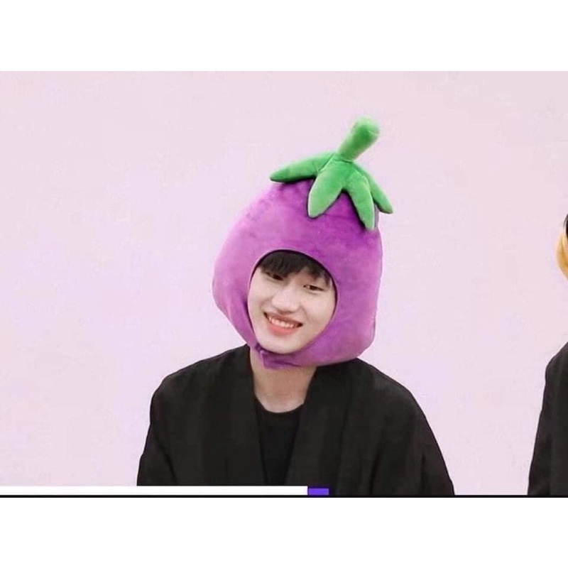 Mũ cà tím cheap moment AK Lưu Chương INTO1 CHUANG 2021