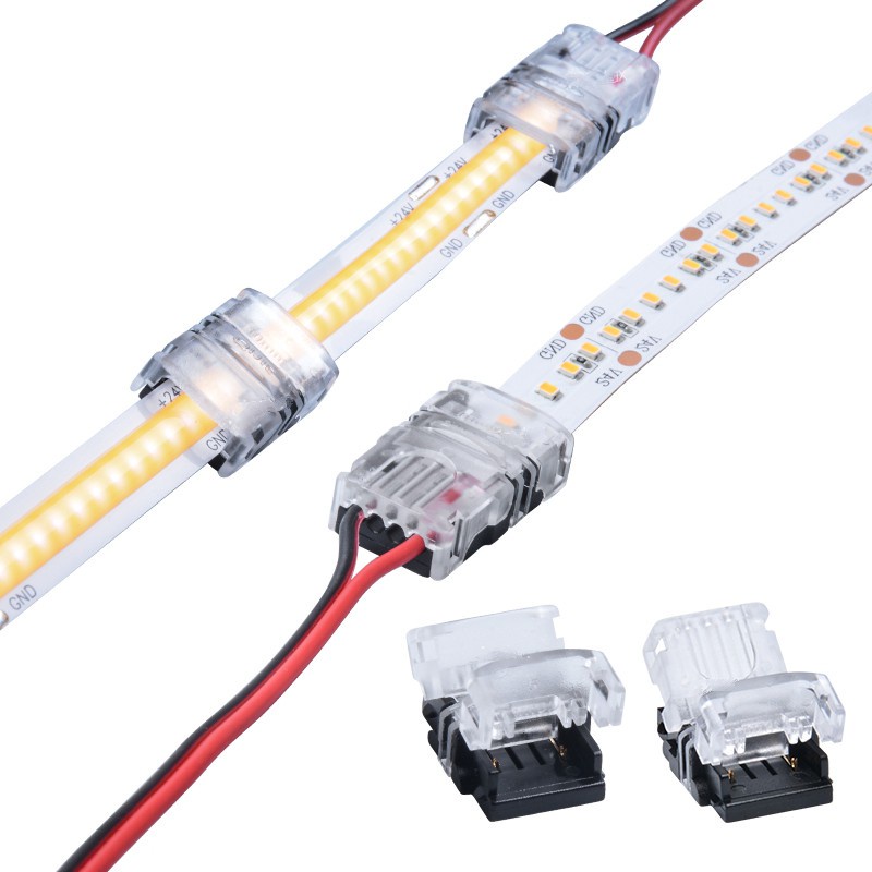 1 Cuộn Dây Đèn LED COB 5V 12V 24V 2pin 10mm IP20 240 280 300 LEDs