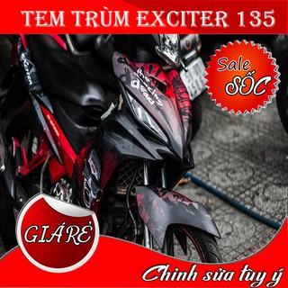 Tem Trùm Xe Exciter 135