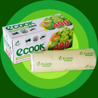 Màng bọc thực phẩm ecook e400 30cmx250m