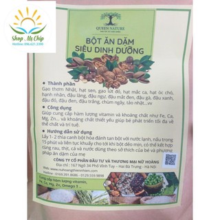 Bột Ăn Dặm Cho Bé Queen Nature 650gr, Bột Gạo Ăn Dặm Hữu Cơ Thơm Ngon, Bổ Dưỡng