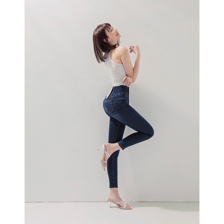 Quần Jeans Tôn Dáng Thế Hệ Mới Cho Vóc Dáng Cao (WOW SO SKINNY) nữ Air Space 2130123015