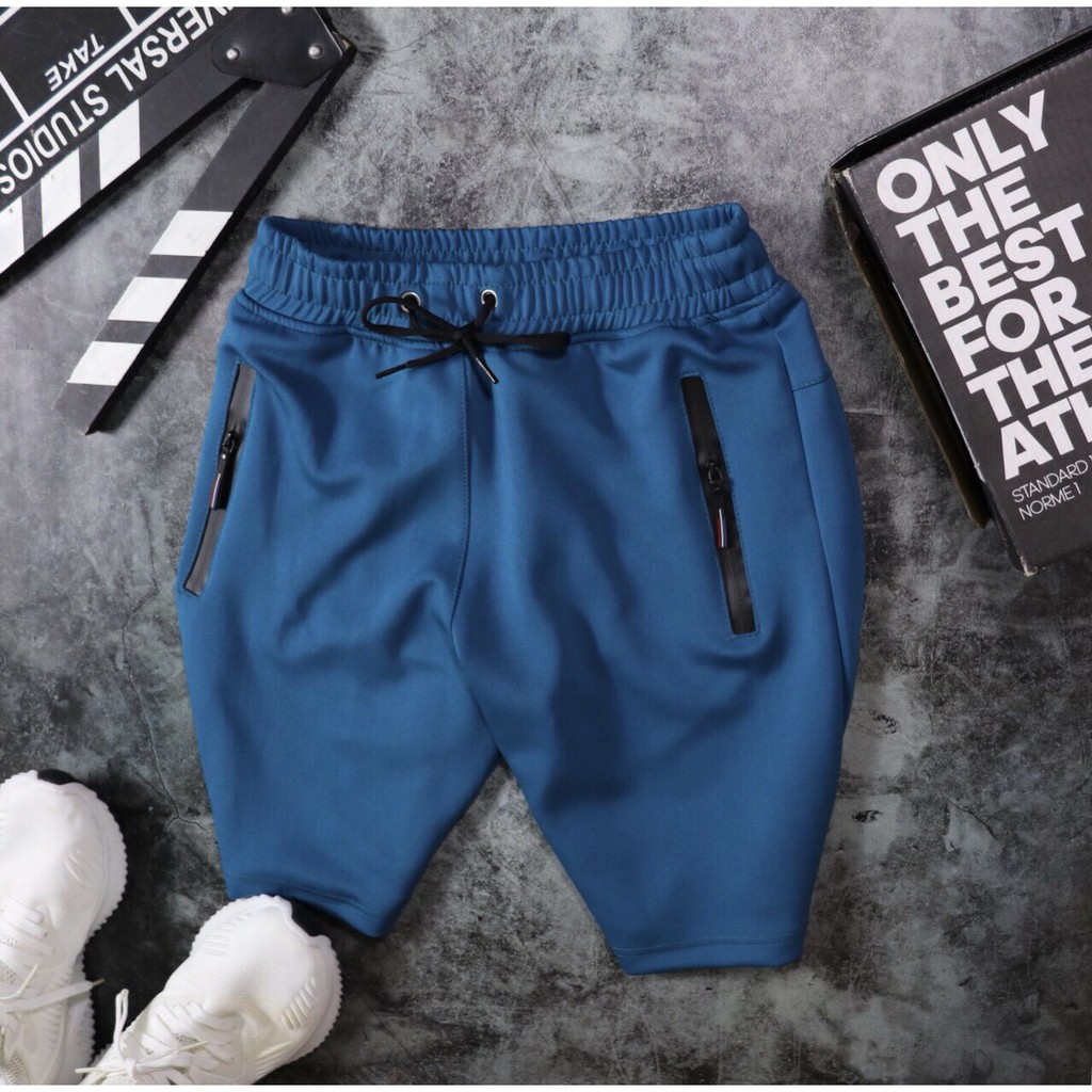 Quần Short Thun Nam Thể Thao Cao Cấp, Mẫu Basic 5 Màu Cơ Bản - THE BASIC STORE | BigBuy360 - bigbuy360.vn