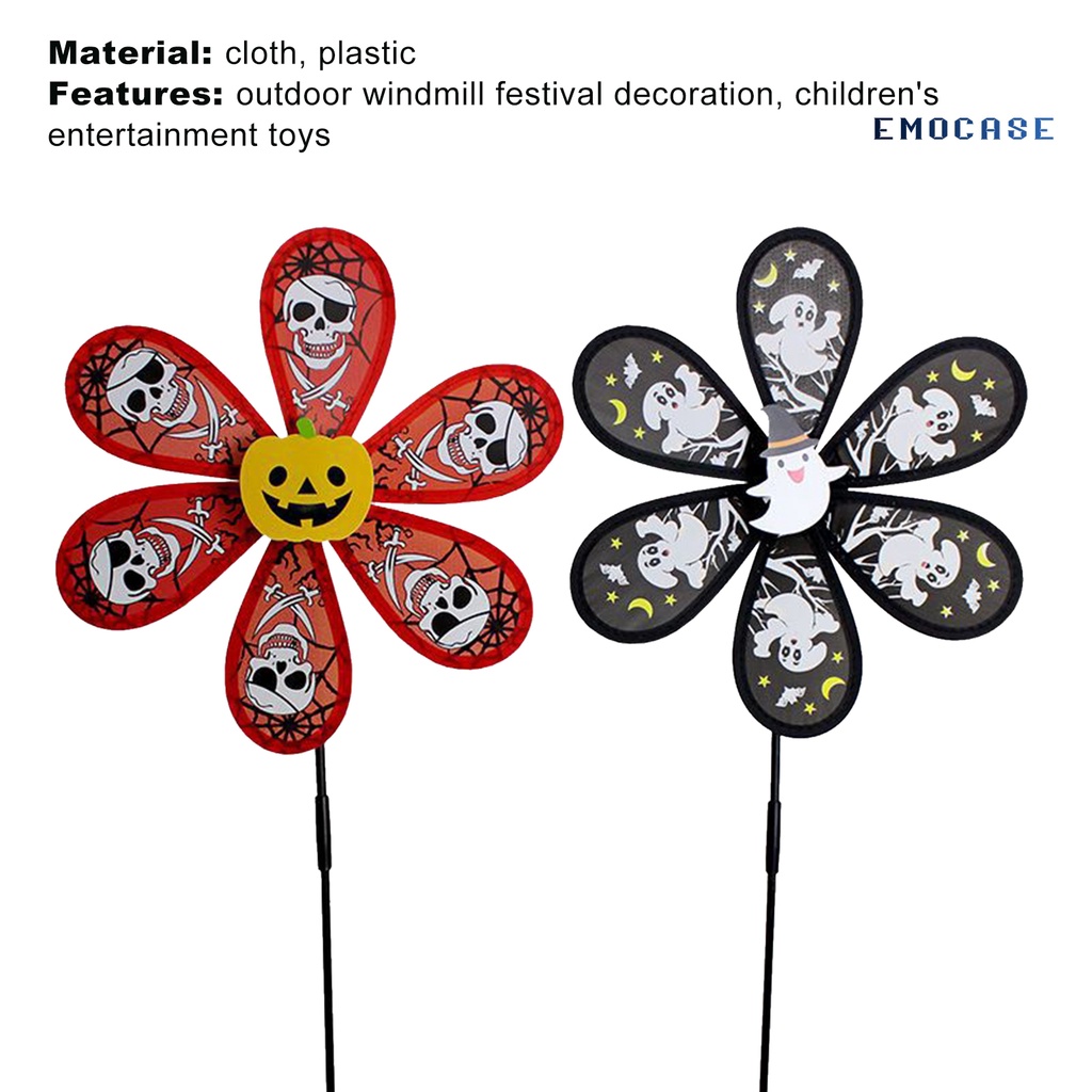 Ny- Bánh Xe Xoay Một Lớp Nhiều Màu Sắc Vui Nhộn Cho Bé Lễ Hội Halloween