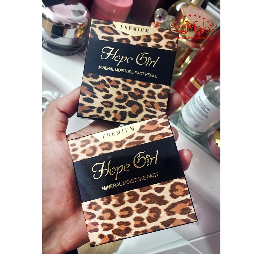 Phấn khoáng dưỡng ẩm cao cấp Hope Girl