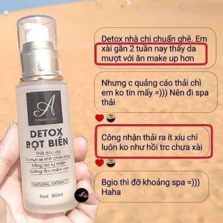 Detox Bot Biển Acismetic